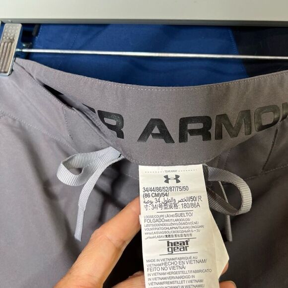 Under Armour Men’s Swim Board Shorts Bundle Blue Gray 34W - Picture 7 of 10
